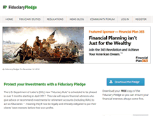 Tablet Screenshot of fiduciarypledge.com
